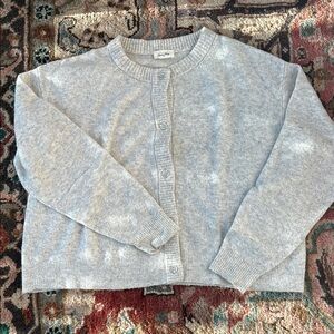 American Vintage Gray Cardigan Size XS - never worn